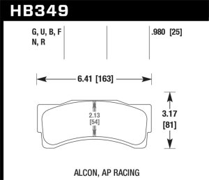 BMW M235i Brake Pads - Front - Hawk Performance - DTC-60 - `14-`16